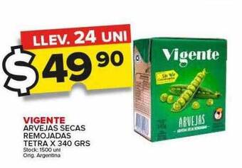 Carrefour Maxi Vigente arvejas secas remojadas oferta