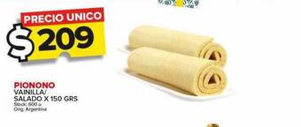 Carrefour Maxi Pionono vainilla salado oferta