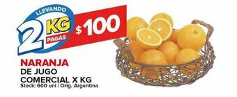 Carrefour Maxi Naranja de jugo comercial x kg oferta