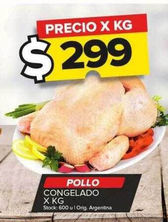 Carrefour Maxi Pollo congelado x kg oferta