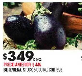 Coto Berenjena oferta
