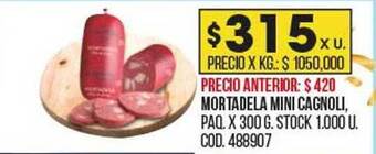 Coto Mortadela mini cagnoli oferta