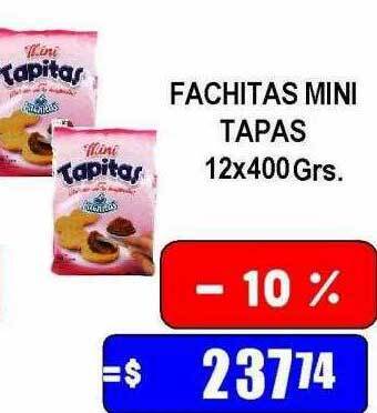 Dulcenter Fachitas mini tapas oferta