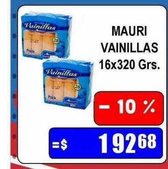 Dulcenter Mauri vainillas oferta