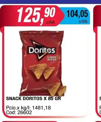 Maxiconsumo Snack Doritos x 86gr oferta