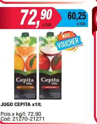 Maxiconsumo Jugo Cepita x 1lt oferta