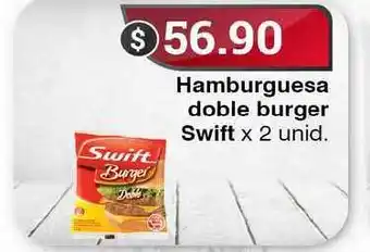 Supermercados Mayor Swift Hamburguesa doble burger oferta