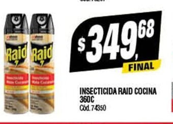 Supermercados Yaguar Insecticida Raid Cocina 360c oferta