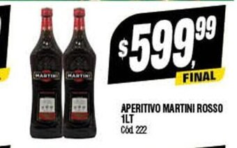 Supermercados Yaguar Aperitivo Martini Rosso 1Lt oferta