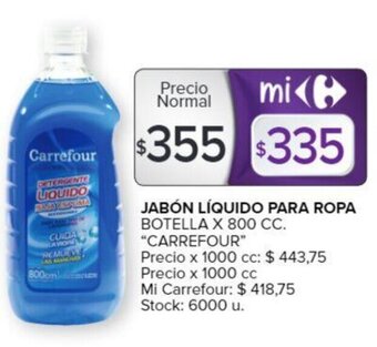Carrefour Jabón Líquido Para Ropa oferta