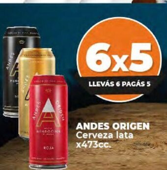 Supermayorista Vital Andes Origen Cerveza Lata x 473cc oferta
