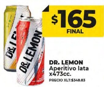 Supermayorista Vital Dr. Lemon Aperitivo Lata x 473cc oferta