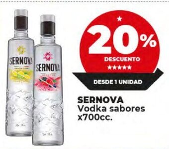 Supermayorista Vital Sernova Vodka Sabores x 700cc oferta