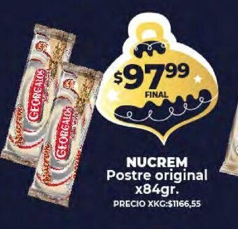 Supermayorista Vital Nucrem Postre Original x 84gr oferta