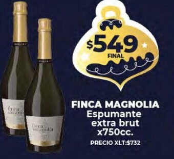 Supermayorista Vital Finca Magnolia Espumante Extra Brut x 750cc oferta