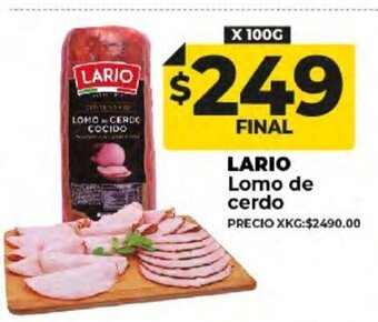 Supermayorista Vital Lario Lomo de Cerdo oferta
