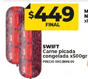 Supermayorista Vital Swift Carne Picada Congelada x 500gr oferta