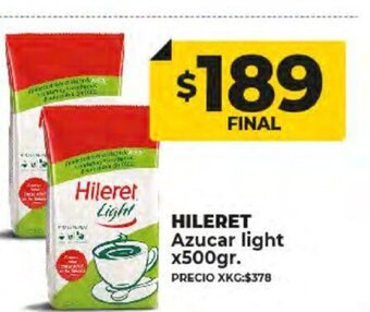 Supermayorista Vital Hileret Azucar Light x 500gr oferta