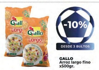Supermayorista Vital Gallo Arroz Largo Fino x 500gr oferta