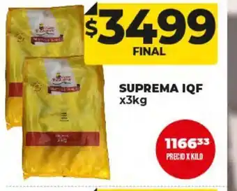 Supermayorista Vital Suprema Iqf x 3kg oferta