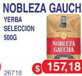 Masivos Nobleza Gaucha Yerba Seleccion 500g oferta