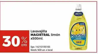 Disco Lavavajilla magistral limón oferta