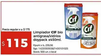 Disco Limpiador cif bio oferta