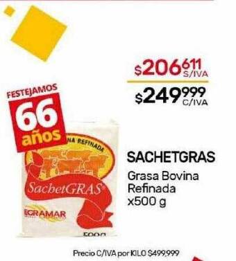 Nini Mayorista Sachetgras grasa bovina refinada oferta