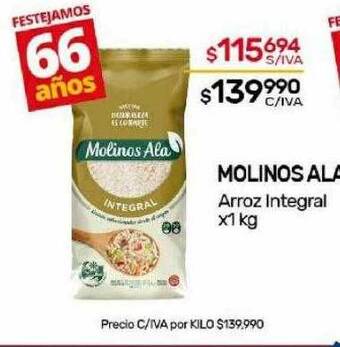 Nini Mayorista Molinos ala arroz integral oferta