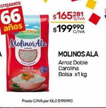 Nini Mayorista Molinos ala arroz doble carolina bolsa oferta