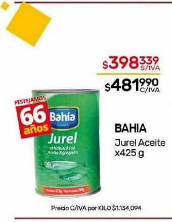 Nini Mayorista Bahia jurel aceite oferta