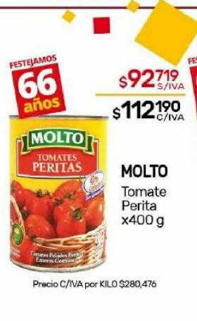 Nini Mayorista Molto tomate perita oferta