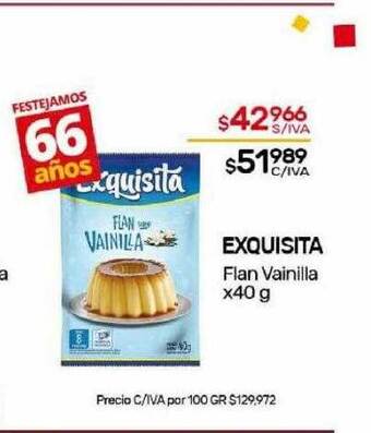 Nini Mayorista Exquisita flan vainilla oferta