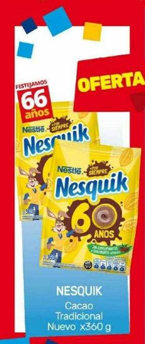 Nini Mayorista Nesquik cacao tradicional nuevo oferta