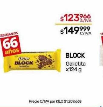 Nini Mayorista Block galletita oferta