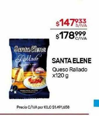 Nini Mayorista Santa elene queso rallado oferta
