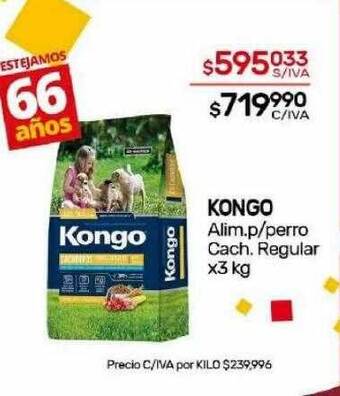 Nini Mayorista Kongo alim p perro cach regular oferta