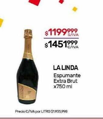 Nini Mayorista La linda espumante extra brut oferta