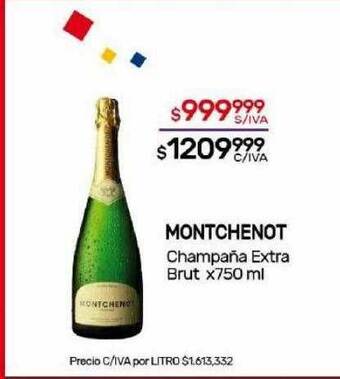 Nini Mayorista Montchenot champaña extra brut oferta