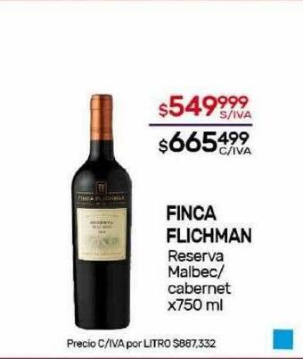 Nini Mayorista Finca flichman reserva malbec cabernet oferta