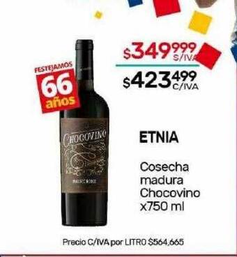 Nini Mayorista Etnia cosecha madura chocovino oferta