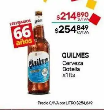 Nini Mayorista Quilmes cerveza oferta