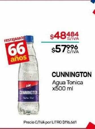 Nini Mayorista Cunnington agua tonica oferta
