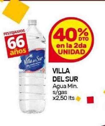 Nini Mayorista Villa del sur agua min s gas oferta
