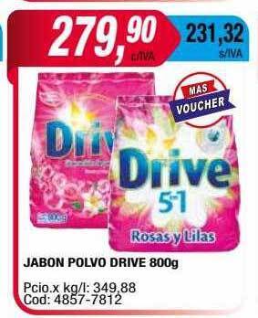 Maxiconsumo Jabon polvo drive oferta