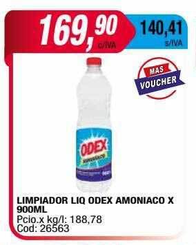 Maxiconsumo Limpiador liq odex amoniaco oferta