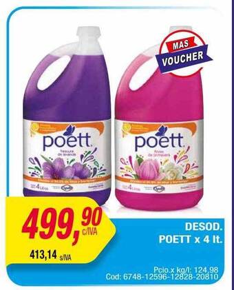 Maxiconsumo Desod. poett oferta