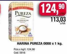Maxiconsumo Harina pureza 0000 oferta