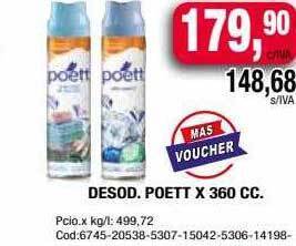 Maxiconsumo Desod poett oferta