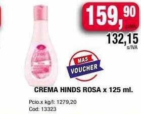 Maxiconsumo Crema hinds rosa oferta
